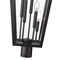 Z-Lite Gannon 5 Light Outdoor Post Mount Fixture, 16in. W x 40.25in. H, Black 5008PHXXLR-BK - alternate 2